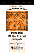 cover Panta Rhei SSA choral sheet music cover